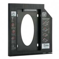 ADAPTADOR DVD P/ HD OU SSD 2.5" CADDY 12.7MM SATA