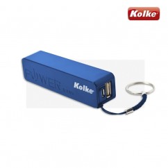 CARREGADOR DE BATERIA PORTATIL 2.000 MAH AZUL KOLKE KPB-200