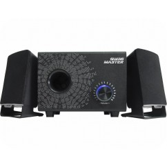 CAIXA DE SOM  SUBWOOFER GAMER 2.1 16W RMS PRETO K-MEX SS-A200 