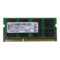 MEMORIA P/ NOTEBOOK SMART 8GB DDR3 1600MHZ PC3L 12800 CL11 204PIN 1.35V SH5641G8FJ8NWRNSQG