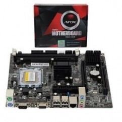 PLACA MAE MB AFOX P/ INTEL LGA 775 VGA/SOM/LAN/SERIAL IG41-MA6 ***NOVA***