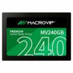 HD SSD 240GB 2.5" MACROVIP SATA 3.0 (6 GB/S) LEITURA:520MB/S E GRAVAÇÃO: 450MB/S - MV240GB  