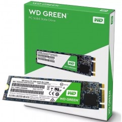 SSD WD GREEN M.2 2280 SATA III 6 GB/S 480GB LEITURAS: 545MB/S - WDS480G2G0B