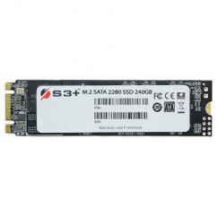 SSD M.2 SATA S3+ 240GB, LEITURA: 550MB/S E GRAVAÇÃO: 500MB/S - S3SSDA240