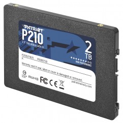 HD SSD 2TB PATRIOT 2.5 P210 SATA3 6 GB/S LEITURA 520MB/S E GRAVACAO 430MB/S P210S2TB25