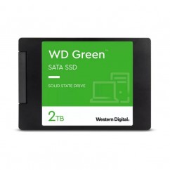 HD SSD 2TB WD GREEN 2.5 SATA 3.0 (6 GB/S) LEITURA: 545MB/S E GRAVAÇÃO: 460MB/S WDS200T2G0A