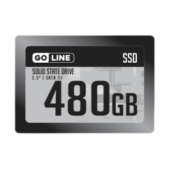 HD SSD 480GB GOLINE 2.5 SATA 3.0 (6 GB/S) LEITURA: 560MB/S E GRAVAÇÃO: 500MB/S - GL480SSD