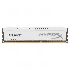 Memória Kingston HyperX FURY 4GB 1600Mhz DDR3 CL10 White Series - HX316C10FW/4 