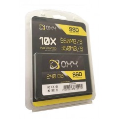 HD SSD 240GB OXY 2.5 SATA 3.0 (6 GB/S) LEITURA 550MB/S GRAVAÇÃO 350MB/S