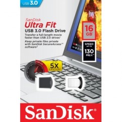 PEN DRIVE ULTRA FIT SANDISK 3.0 16GB SDCZ43-016G-G46