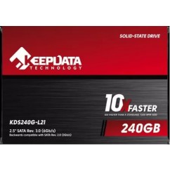 HD SSD 240GB KEEPDATA SATA 3.0 (6 GB/S) LEITURA: 500MB/S E GRAVAÇÃO: 450MB/S KDS240G-L21