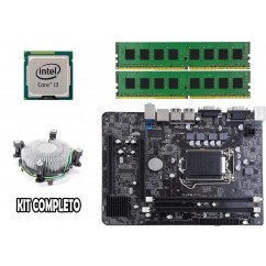 KIT I3 530, cooler, MB 1156, 8GB DDR3 Cód. 2129