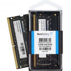 MEMORIA P/ NOTEBOOK BESTBATTERY 8GB DDR4 3200MHZ PC4 25600 CL22 260PIN 1.2V D4NB-32E-8GB