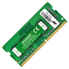 MEMORIA P/ NOTEBOOK MACROVIP 8GB DDR4 3200MHZ PC4 25600 CL22 260PIN 1.2V - MV32S22/8 Cód. 3197