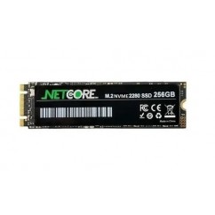SSD M.2 PCIe NVMe 256GB NETCORE 2280, LEITURA 1900MB/S, GRAVAÇÃO 1300MB/S - NETNV256ME4