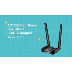 TP-LINK ARCHER T4UHP AC1300 DUAL BAND WIFI USB ADAPTER 