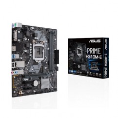 PLACA MAE ASUS P/ INTEL LGA 1151 MATX PRIME H310M-E HDMI/VGA/DDR4/8º GERAÇÃO