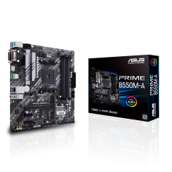 PLACA MAE ASUS PRIME B550M-A, AMD AM4, MATX, DDR4, 90MB14I0-M0EAY0