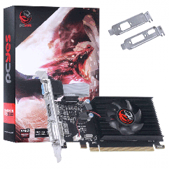 PLACA DE VIDEO PCYES PCI-E AMD RADEON R5 230 2GB DDR3 64B VGA/HDMI/DP PA230R502D3LW 