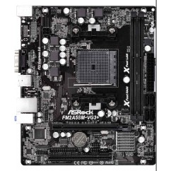 PLACA MAE ASROCK P/ AMD FM2+ FM2A58M-VG3+ R1.11 VGA/SOM/REDE/USB2.0