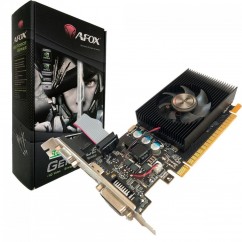 PLACA DE VIDEO AFOX PCI-E NVIDIA GT 420 2GB DDR3 128B LP VGA/HDMI/DVI AF420-2048D3L5 