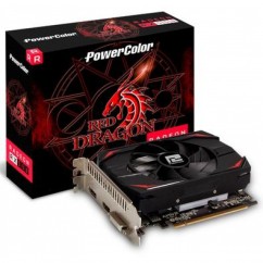 PLACA DE VIDEO PCI-E AMD RADEON RX 550 4GB GDDR5 128B POWERCOLOR AXRX 550 4GBD5-DH 