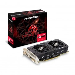 PLACA DE VIDEO PCI-E AMD RADEON RX 560 4GB GDDR5 V2 128B POWER COLOR AXRX 560 4GBD5-DHV2/OC HDMI/DP/DVI