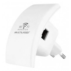 REPETIDOR EXPANSOR MINI MULTILASER WI-FI NETWORK 300MBPS RE055