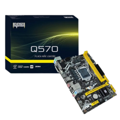 PLACA MAE REVENGER INTEL LGA 1200 MICRO ATX 2xDDR4 M.2/HDMI/DVI/VGA/PS2 G-Q570
