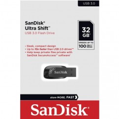 PEN DRIVE SANDISK 32GB USB 3.0 ULTRA SHIFT SDCZ410-032G-G46  