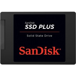 HD SSD 1TB 2.5" SANDISK PLUS SATA 3.0 (6 GB/S) LEITURA: 535MB/S E GRAVAÇÃO: 350MB/S - SDSSDA-1T00-G27