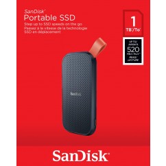 HD SSD EXTERNO 1 TB SANDISK, USB 3.2, LEITURA: 520MB/S - SDSSDE30-1T00-G25