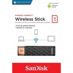 PEN DRIVE SANDISK CONNECT WIRELESS STICK 16GB SDWS4-016G-G46