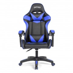 CADEIRA GAMER STRIKE ERGÔNOMICA RECLINÁVEL PCTOP SE1005 AZUL