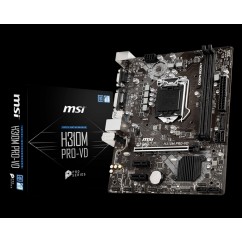 PLACA MAE MSI P/ INTEL LGA 1151 MATX H310M-PRO VD VGA/DVI/DDR4/8º GERAÇÃO