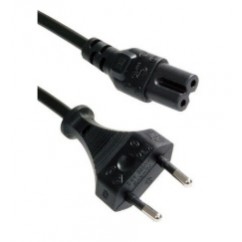 CABO DE FORÇA P/ NOTE OITO 1,8m 2x0,75mm2 300/500V 10A MEGATRON