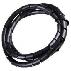 ORGANIZADOR DE CABOS SPIRAL TUBE 2m (25,4mm) 1 PRETO HELLERMANN