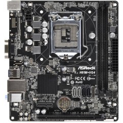 PLACA MAE MB ASROCK P/ INTEL LGA 1150 MATX H81M-VG4 R3.0 SOM/VGA/LAN/USB3.0