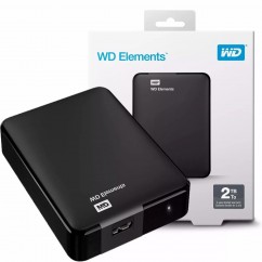 HD WESTERN DIGITAL EXTERNO PORTATIL WD ELEMENTS SE USB 3.0 2TB WDBJRT0020BBK-WESN 2.5 POLEGADAS
