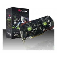 PLACA DE VIDEO PCI-E NVIDIA GTX 1050TI 4GB GDDR5 128B AFOX DVI/HDMI/DP AF1050TI-4096D5H2
