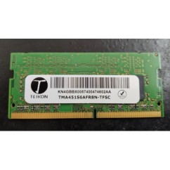 MEMORIA P/ NOTEBOOK SODIMM TEIKON 4GB DDR4 2133MHZ 260PIN 1.2V TMA451S6AFR8N-TFSC