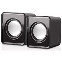 CAIXA DE SOM 2.0 4W RMS (2Wx2) PRETO USB K-MEX SP-8900 