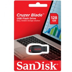 PEN DRIVE 128GB USB 2.0 CRUZER BLADE SANDISK SDCZ50-128G-B35