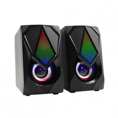 CAIXA DE SOM GAMER 2.0 12W PRETO MULTILASER SP951 