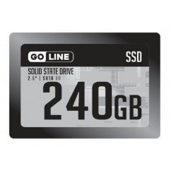 HD SSD 240GB GOLINE 2.5 SATA 3.0 (6 GB/S) LEITURA: 560MB/S E GRAVAÇÃO: 500MB/S - GL240SSD  