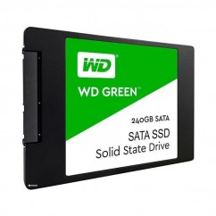 HD SSD 240GB WD GREEN 2.5 SATA 3.0 (6 GB/S) LEITURA: 545MB/S E GRAVAÇÃO: 465MB/S WDS240G2G0A 