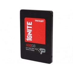 HD SSD 480GB 2.5" PATRIOT IGNITE SATA3 6 GB/S LEITURA 560 E GRAVACAO 545MB/S PI480GS25SSDR