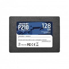 HD SSD 128GB PATRIOT 2.5 P210 SATA3 6 GB/S LEITURA 500 E GRAVACAO 400MB/S P210S128G25  