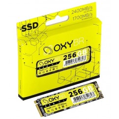 SSD M.2 PCIe NVMe 256GB OXY, M.2 2280, Gen3, LEITURA 2400 MB/S, GRAVAÇÃO 1700 MB/S - OXYBRNVME/256