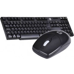 KIT TECLADO E MOUSE S/ FIO K-W600BK PRETO C3 TECH